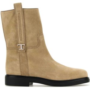 Tod's, Dames, Schoenen, Beige, Maat: 39 EU Suède,