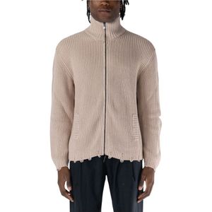 A Paper Kid, Heren, Truien, Beige, Maat: XL Katoen,