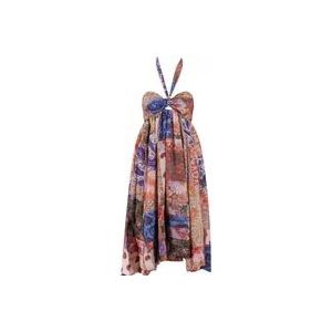 Zimmermann Patch Paisley Maxi Jurk , Multicolor , Dames , Maat: S