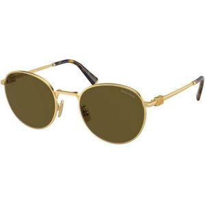 Miu Miu, Dames, Accessoires, Geel, Maat: 50 MM