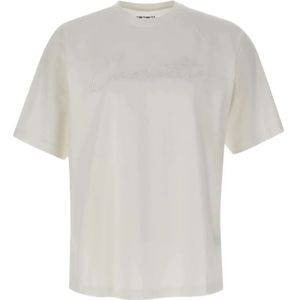 Carhartt WIP - T-shirt Ray - Wit - Heren - Katoen