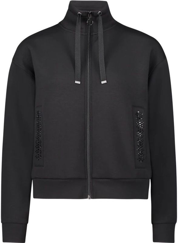 Betty Barclay, Dames, Sweatshirts & Hoodies, Zwart, Maat: S