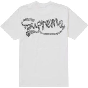 Supreme, Heren, Tops, Wit, Maat: XL Katoen,