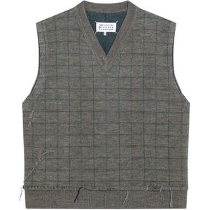 Maison Margiela, Heren, Truien, Groen, Maat: S Wol,