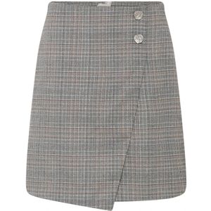 Bruuns Bazaar, Dames, Rokken, Grijs, Maat: XS Viscose,