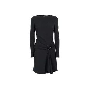 Dsquared2 Zwarte jurk voor dames Aw23 , Black , Dames , Maat: M