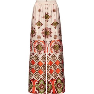 La DoubleJ, Dames, Broeken, Veelkleurig, Maat: L Zijde,