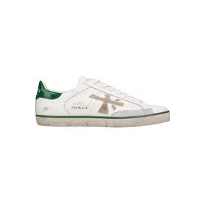 Premiata Iconische Street Style Sneakers Steven 6645 , White , Dames , Maat: 42 EU