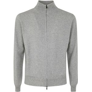 Filippo De Laurentiis, Heren, Sweatshirts & Hoodies, Grijs, Maat: 2XL Wol,
