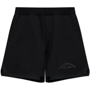 Dsquared2 Logo shorts , Black , Heren , Maat: S