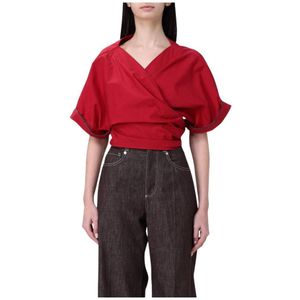 Wrap Top - Rood - Wikkeltop