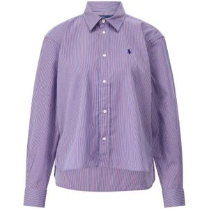 Polo Ralph Lauren - Gestreept Overhemd - Katoen - Blauw/Wit