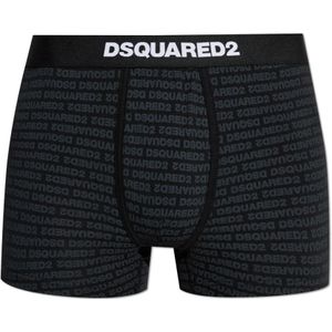 Dsquared2, Heren, Ondergoed, Zwart, Maat: S Katoen,