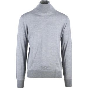 L.b.m. 1911, Heren, Truien, Grijs, Maat: M Wol,