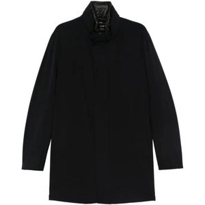 Montecore, Heren, Mantels, Blauw, Maat: S Fleece,