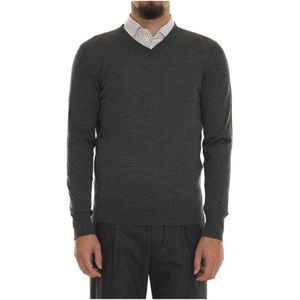 Hindustrie, Heren, Truien, Zwart, Maat: 3XL Wol,