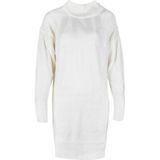 Silvian Heach - Korte Damesjurk - Wit - Gebreide Stof - Coltrui