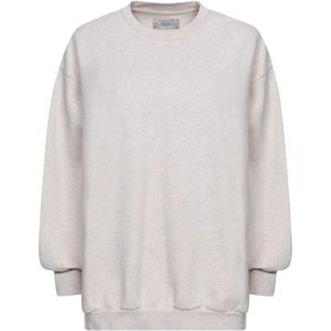 Âme, Dames, Sweatshirts & Hoodies, Wit, Maat: S Leer,