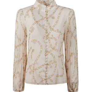 Zimmermann, Dames, Blouses & Shirts, Beige, Maat: S