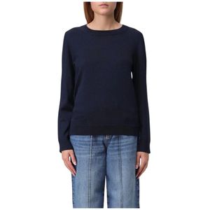 Hugo, Dames, Truien, Blauw, Maat: XL Wol,