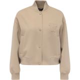 Regular fit collegejack van wolmix, model 'ZELANTE'