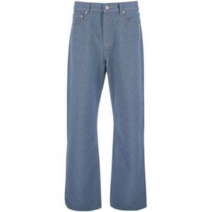 Jacquemus, Heren, Jeans, Blauw, Maat: W34 Denim,