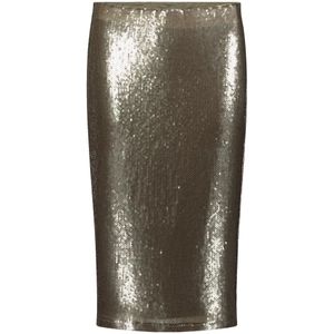 Cocktailrok met pailletten