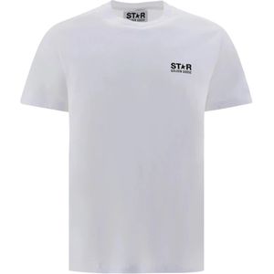 Golden Goose, Heren, Tops, Wit, Maat: XL Katoen,