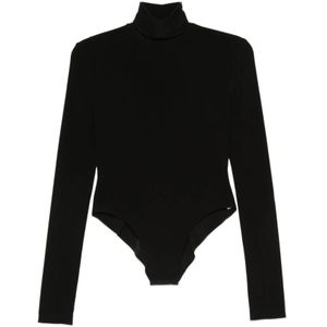 Norma Kamali, Dames, Tops, Zwart, Maat: XS