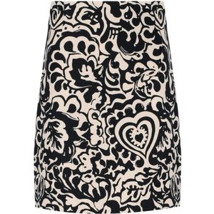 Weekend Max Mara, Dames, Rokken, Veelkleurig, Maat: XS Katoen,