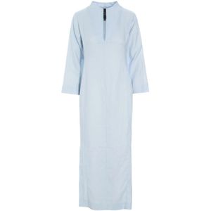 Bitte Kai Rand, Dames, Jurken, Blauw, Maat: XL Linnen,
