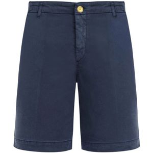 Vilebrequin, Heren, Korte broeken, Blauw, Maat: W30 Satijn,