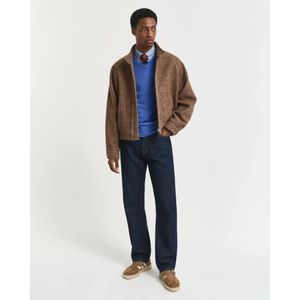 Gant, Heren, Truien, Blauw, Maat: 3XL Wol,