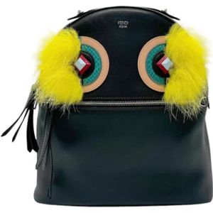 Fendi Vintage, Dames, Pre-owned, Zwart, Maat: ONE Size