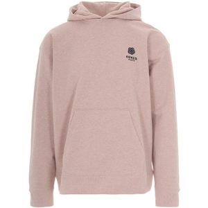 Kenzo, Heren, Sweatshirts & Hoodies, Roze, Maat: M Katoen,