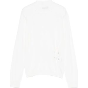 Liu Jo, Dames, Truien, Wit, Maat: S Wol,