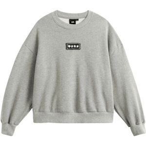 Vans, Dames, Sweatshirts & Hoodies, Grijs, Maat: L Katoen,
