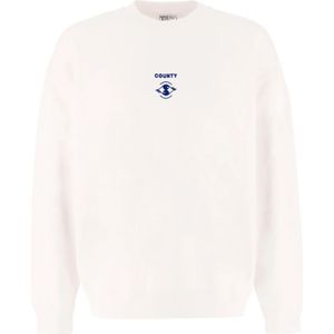 Marcelo Burlon, Heren, Sweatshirts & Hoodies, Wit, Maat: 2XL Katoen,