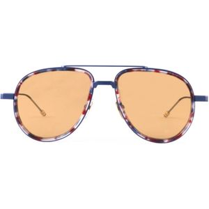 Thom Browne, Heren, Accessoires, Blauw, Maat: ONE Size