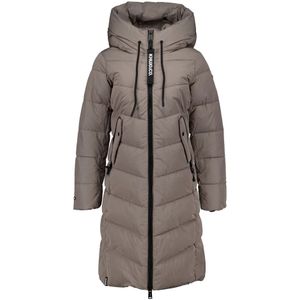 khujo - Mikia2 - Gewatteerde Jas - Greige