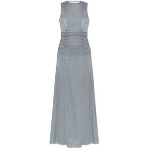 Gestuz - Bianca Maxi - Jurk - Diepblauw - Viscose/Elastan
