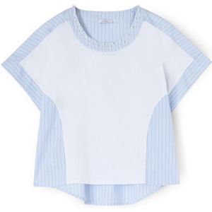 Motivi, Dames, Tops, Wit, Maat: XS Katoen,