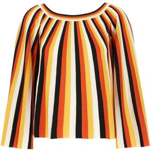 Chloé, Dames, Blouses & Shirts, Veelkleurig, Maat: M Wol,