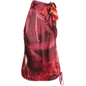 Roberto Cavalli, Dames, Tops, Veelkleurig, Maat: S Zijde,