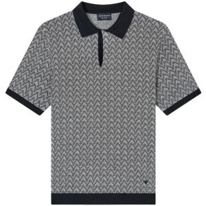 Emporio Armani, Heren, Tops, Grijs, Maat: XL