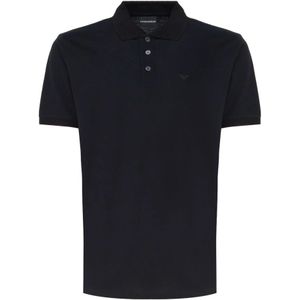 Emporio Armani, Heren, Tops, Blauw, Maat: XL