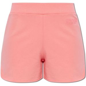 Moschino, Dames, Korte broeken, Roze, Maat: XS Katoen,