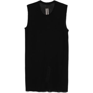 Rick Owens, Heren, Tops, Zwart, Maat: 2XL Katoen,