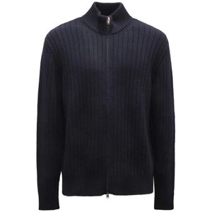 Herno, Heren, Truien, Blauw, Maat: M Wol,