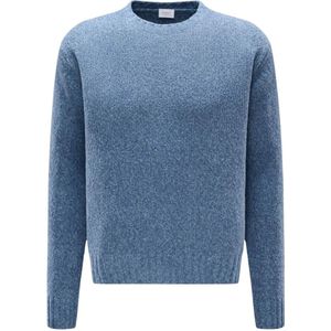 04651/ A trip in a bag, Heren, Truien, Blauw, Maat: M